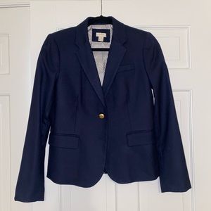 Navy Blue J Crew Blazer (Worn Once!)